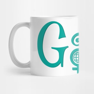 GAIA is female Mug